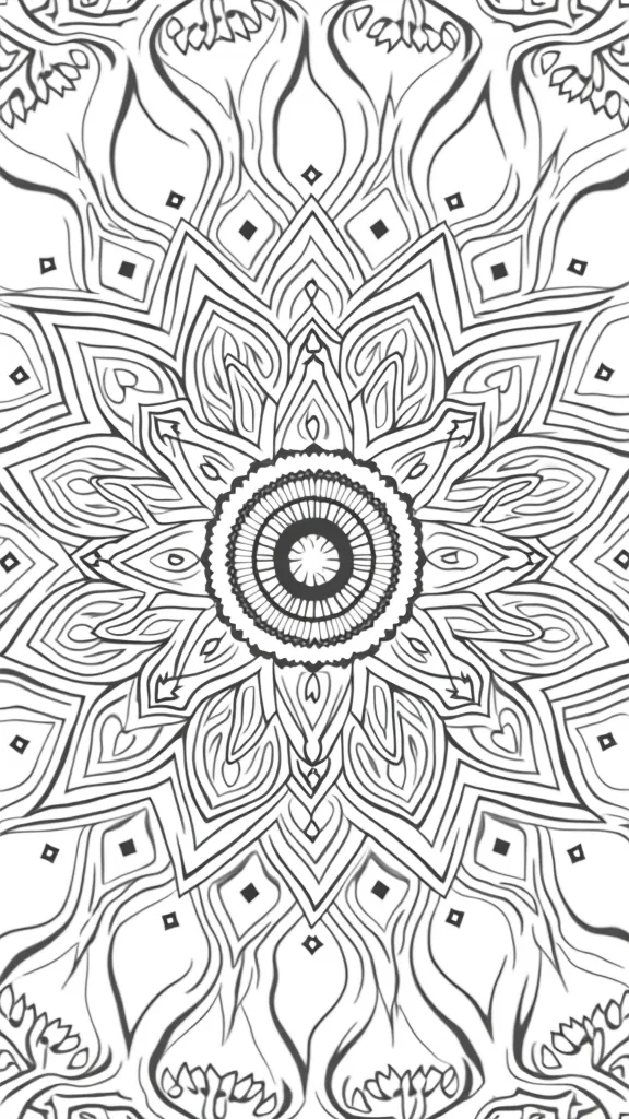 therapeutic mandala coloring pages pdf